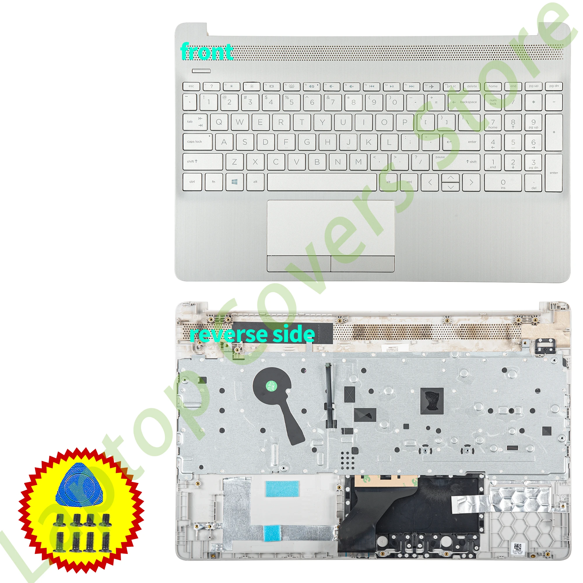 Новая клавиатура для 15S-DU 15S-DY 15-DW 15-DY TPN-C139 250 G8 верхняя часть без подсветки