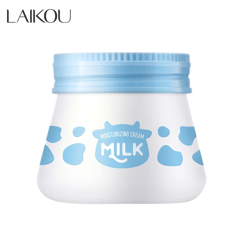 

LAIKOU Milk Face Cream 55g Whitening Lotions Anti-Aging Anti Wrinkle Moisturizing Day Creams Skin Care Beauty Face Care