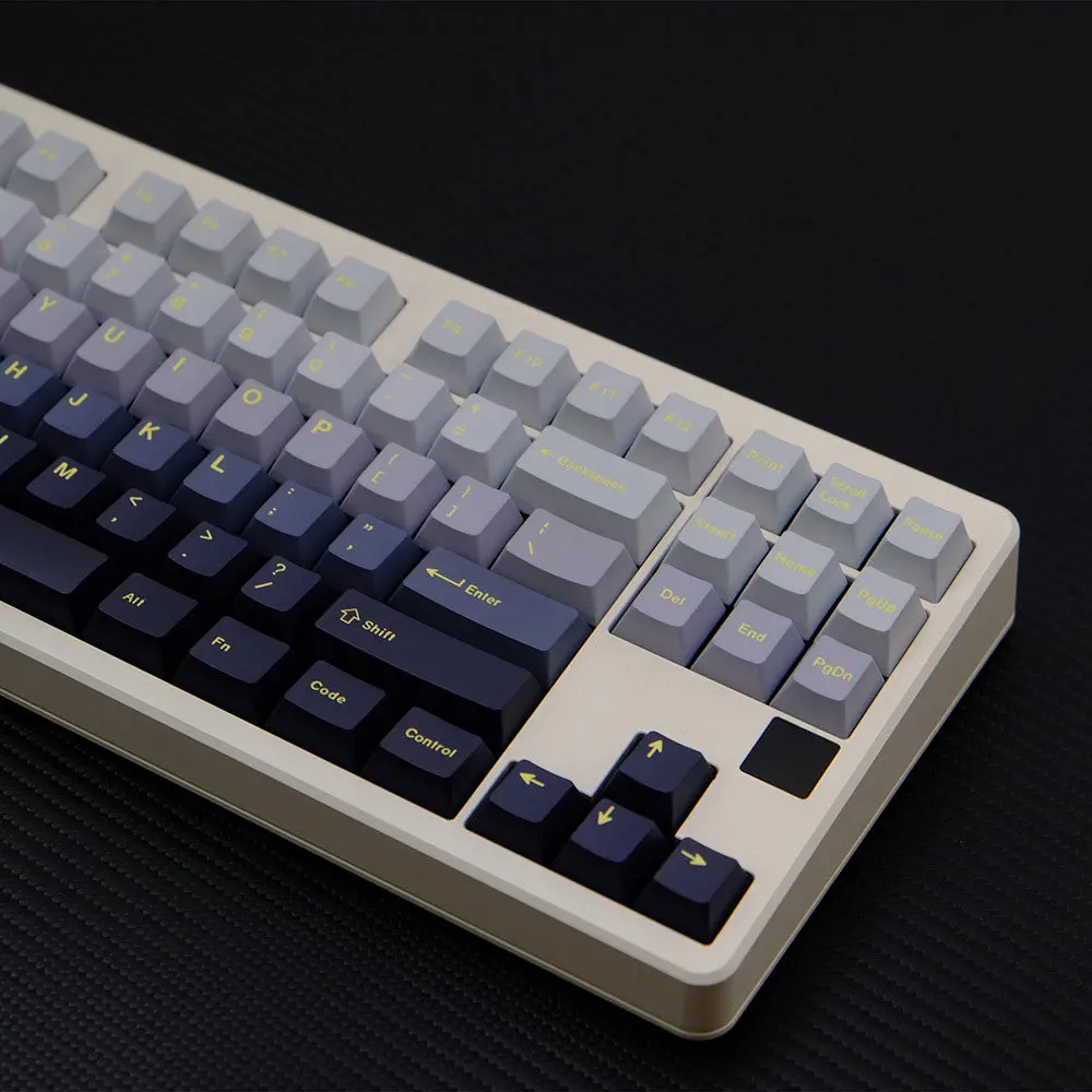Фото Оригинальные сублимационные кейкапы Mountain PBT для игровых механических клавиатур 68/87/108/75 №2