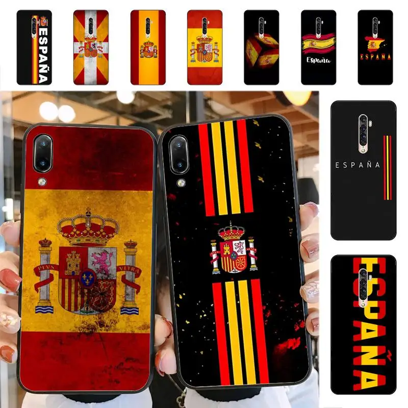 

Coat of Arms ESPANA Spain Flag Phone Case for Vivo Y91C Y11 17 19 17 67 81 Oppo A9 2020 Realme c3 funda