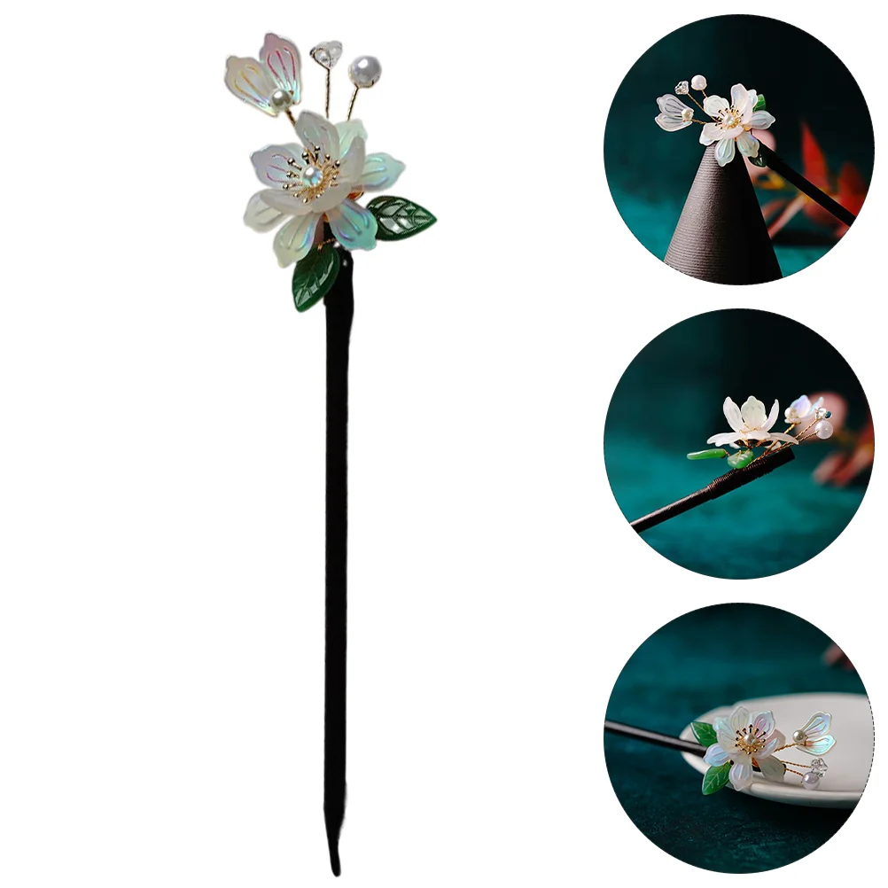 

Hair Chopsticks Chinese Japanese Geisha Sticksaccessories Retro Wooden Hairpin Vintage Tassel