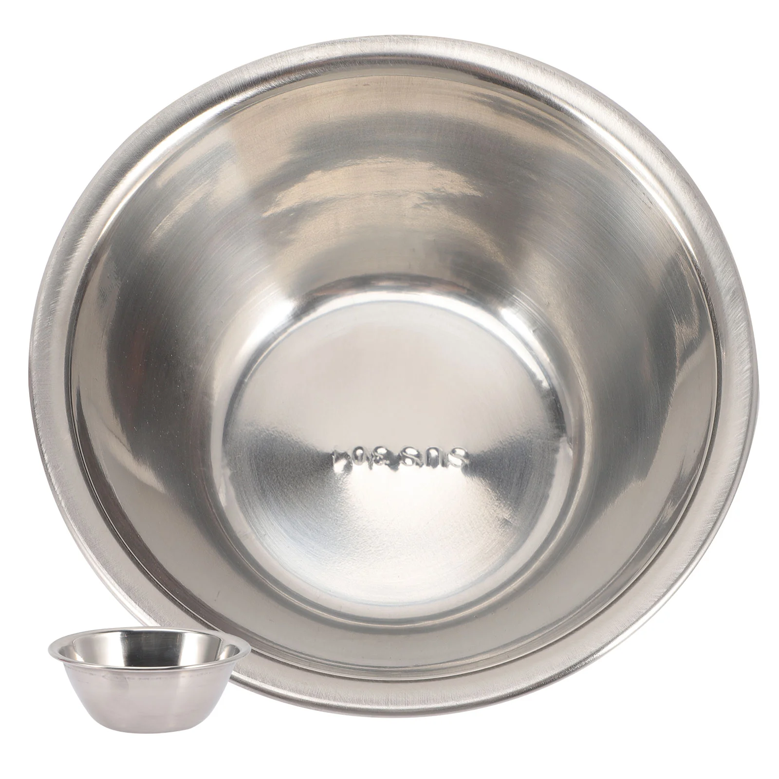 

Bowl Mixing Bowls Storage Stainless Metal Cotton Steel Tool Deep Dentisit Tools Kitchen Baking Prepping Cooking Organizers