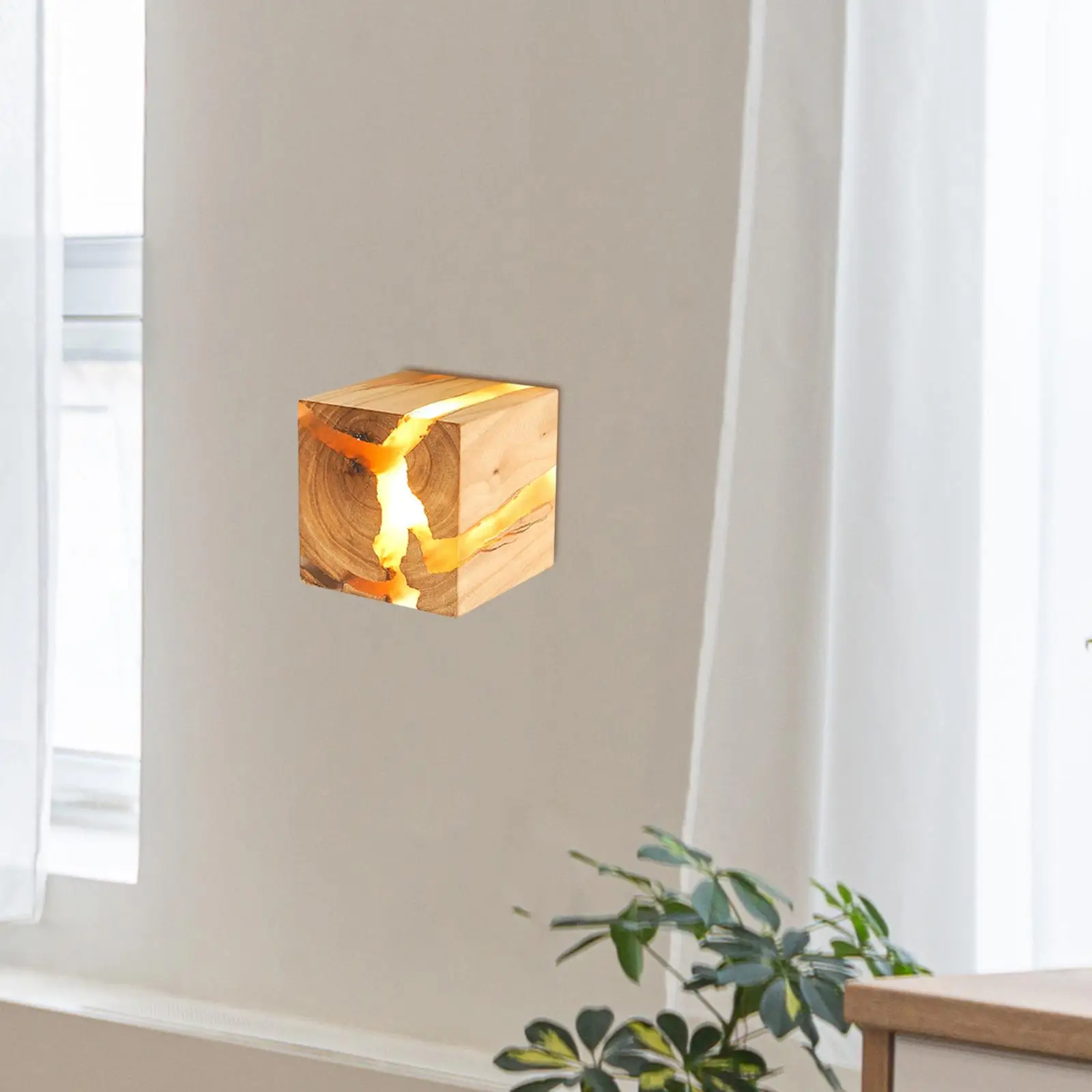 

Wall Lamp Fashionable Photo props square LED 5W for Restaurant Hotel Decor