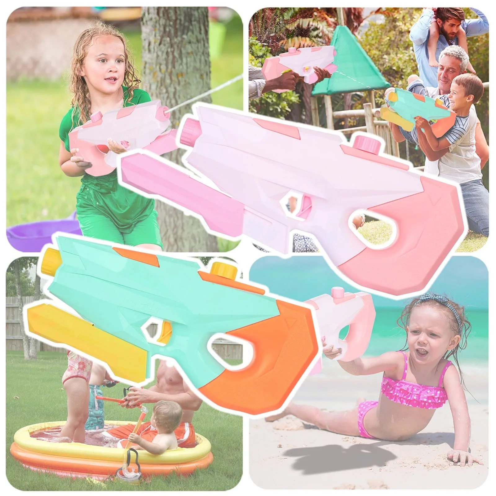 

Guns Beach Swimming Water Holiday Water Fighting Sand Pool Summer For Kids Toys Outdoor Toys Ball