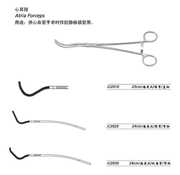 JZ Кардиоторакальная хирургия Сердечно-сосудистый хирургический инструмент