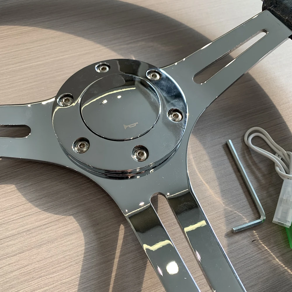 Tiypeor синий автомобильный руль из цельного дерева с черепом и граффити винтажный