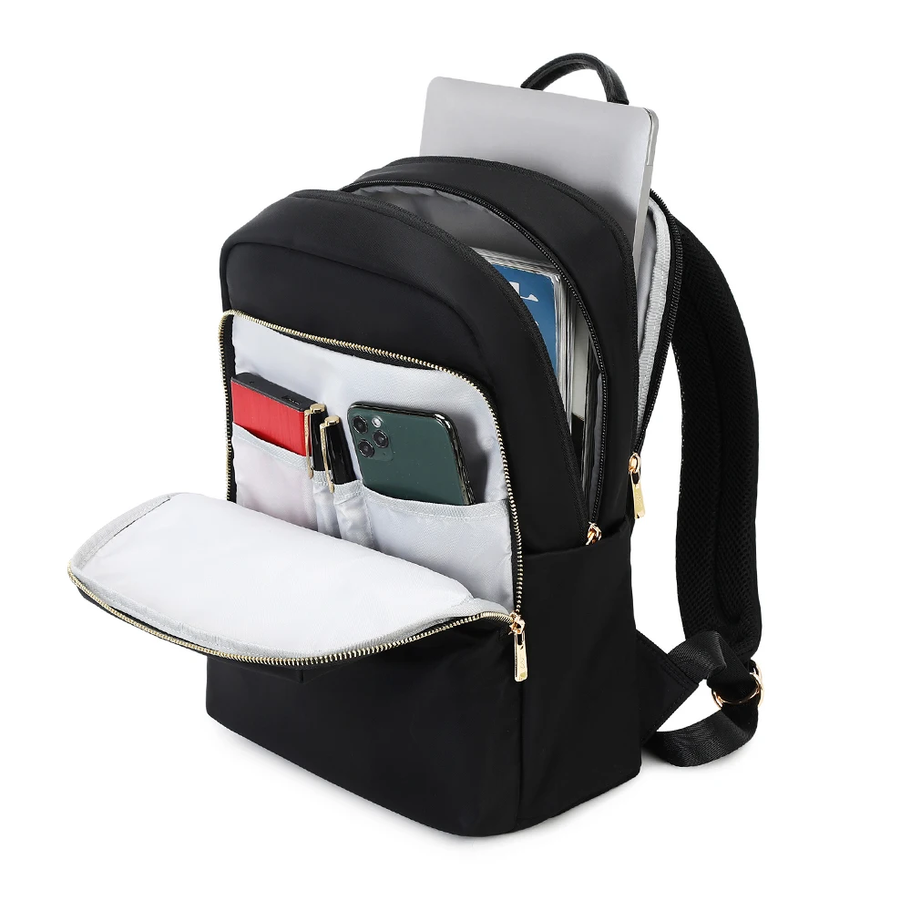 New Backpack Anti Theft Waterproof Laptop Backpack 13.3 14 15.6 Inch Daily Work Business School Back Pack Schoolbag for Women