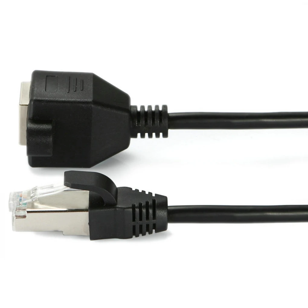 

0.6M Male To Female RJ45 Ethernet Internet Network LAN Extension Cord Cable RJ45 Shielded Cable
