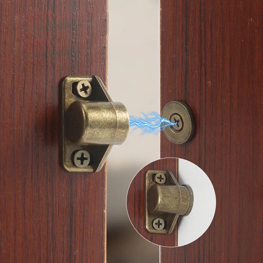 

Magnet Cabinet Door Catch Magnetic Furniture Door Stopper Effect Strong Magnets Door Super Powerful Neodymium Magnet Latch
