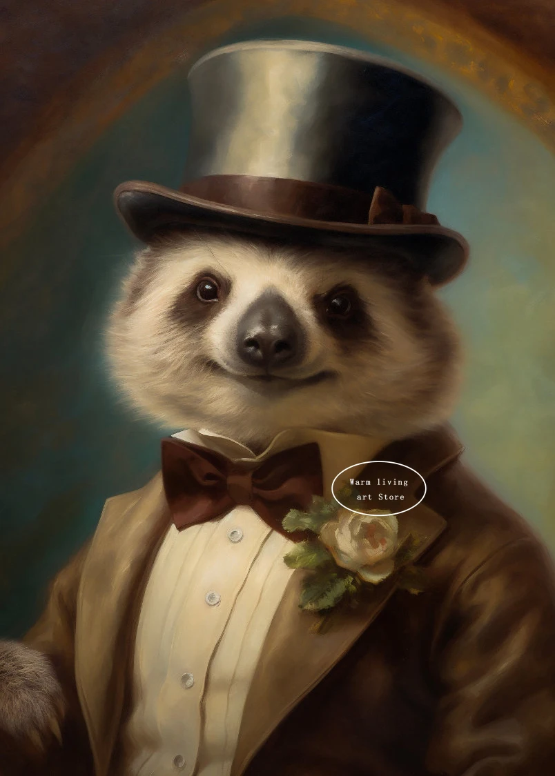 

Картина на холсте "Викторианское животное"