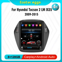 2 din android 4g carplay for hyundai tucson 2 lm ix35 2009 2015 tesla car radio gps navigation multimedia player stereo