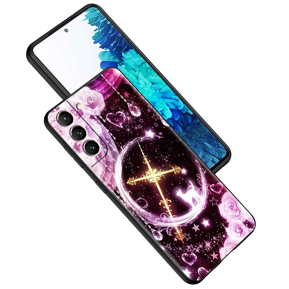 Силиконовый чехол для Samsung Galaxy S22 Ultra S21 Plus S20 FE S10 Lite S10e S9 S8 S7 Edge |
