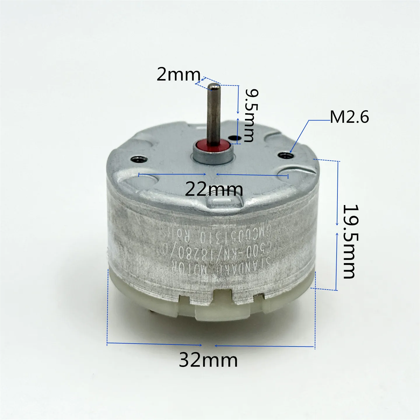 

Электродвигатель RC500-KN/18280 S.M.C 3В-12В
