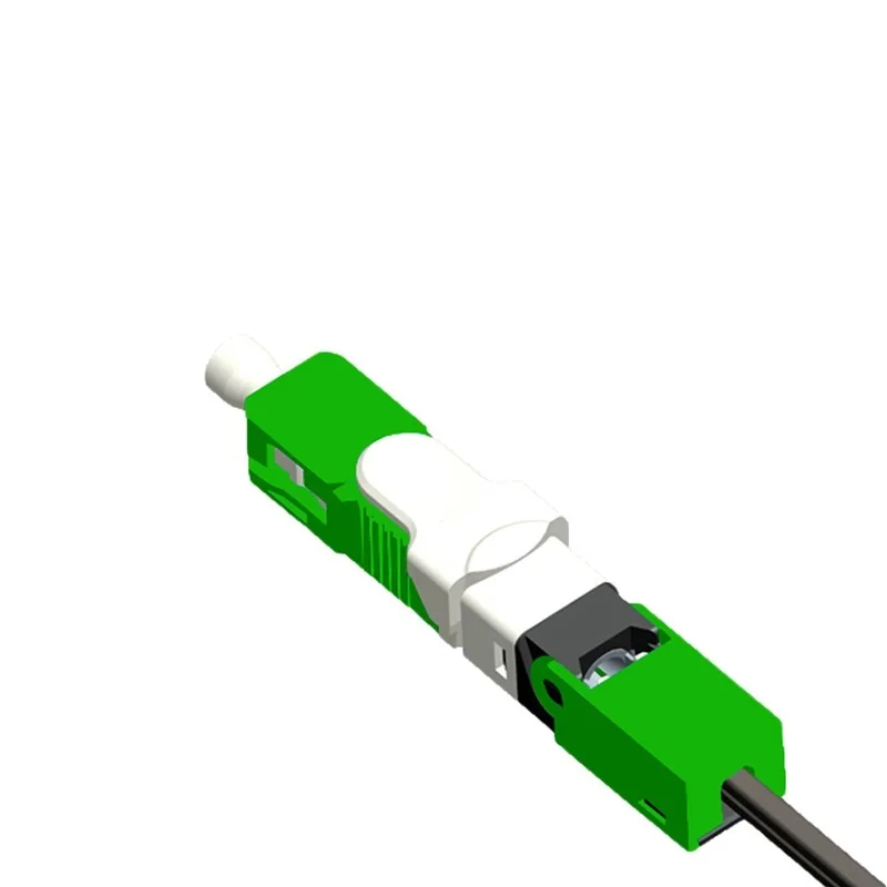 FTTH ESC250D SC APC and SC UPC Single-Mode Fiber Optic Quick Connector FTTH SM Optic Fast Connector