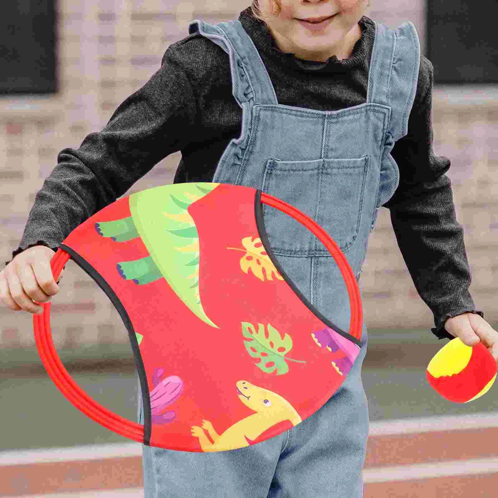 

Ball Catch Game Catch Plaything Games Outdoor Sticky Balls Beach Paddle Tossing Kids Toys