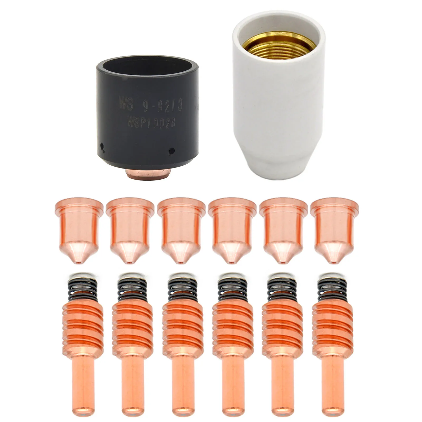 

9-8213 Start Cartridge 9-8218 Shield Cup Cap 9-8215 Electrodes For SL60/100 Plasma Cut Torch Welding Equipment Accessories