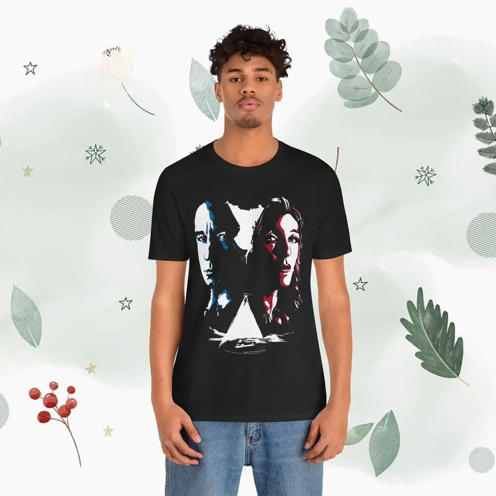 Футболка X-файлы Mulder и Scully TrustNoOne Дэвид дучовы Гиллиан Андерсон