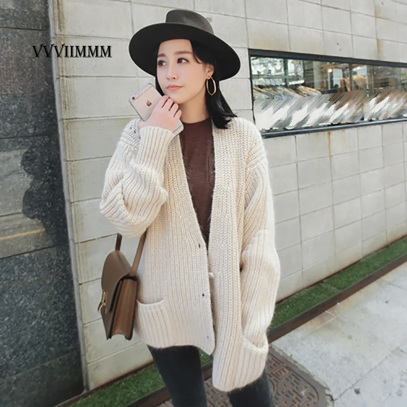 

Autumn and Winter New Wool Mohair Blended Back Stitched Sweater Traf 2022 Women's Coat Korean Fashion Y2k Blouse Cardigan Luxury