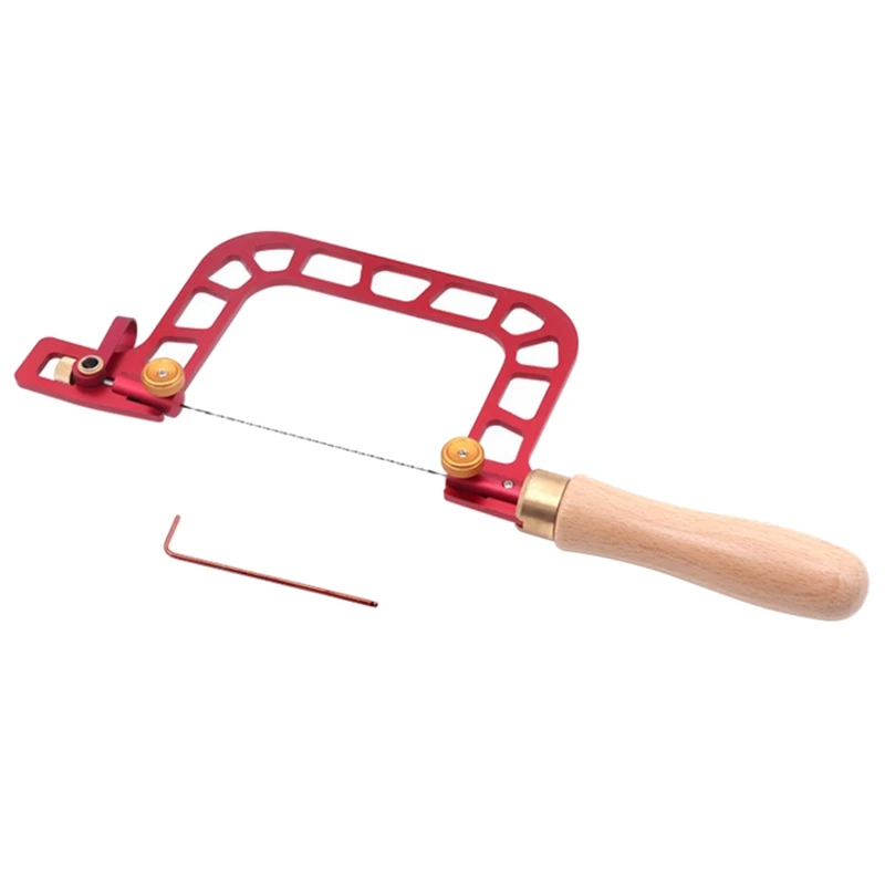 

Manual Wire Saw Hand Tools Home Accessories Durable Guide Dowel Jig Kit Woodwork DIY Shape Cutting Tool