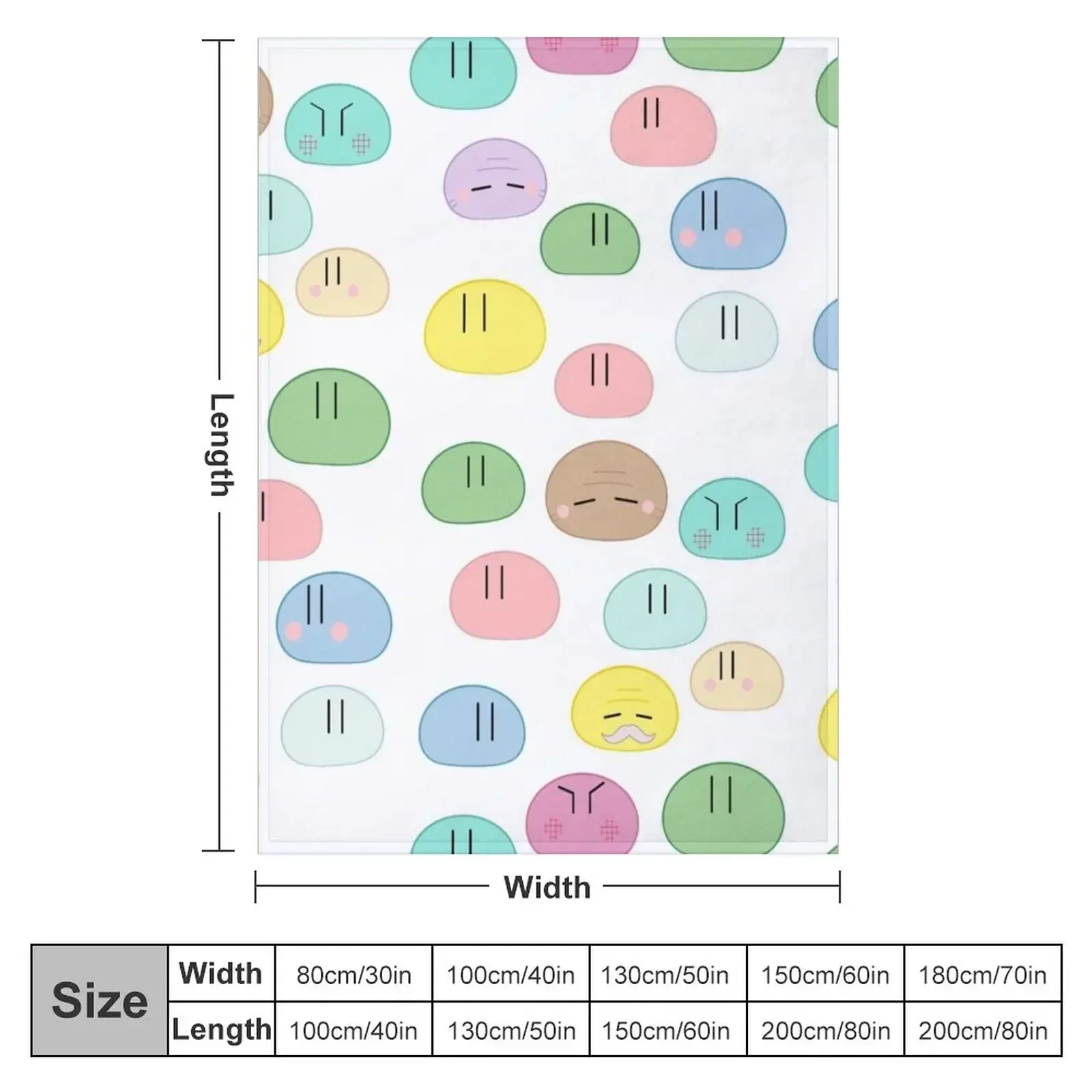 Новое одеяло Dango Daikazoku - The Big Family тепловое для путешествий