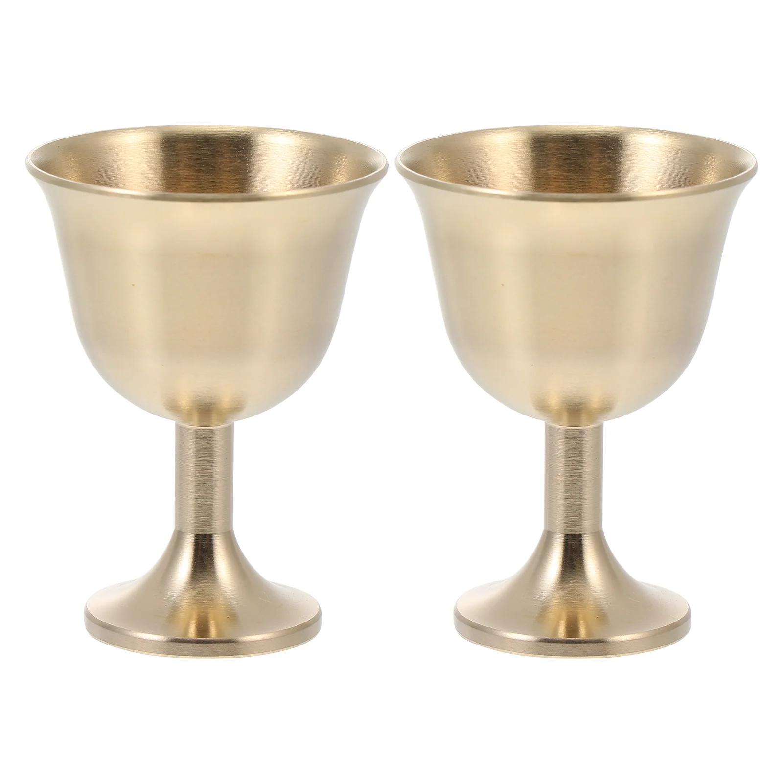 

Goblet Chalice Copper Glasses Cup Cups Shot Champagne Vintage Drinking Metal Water Whiskey Retro Cocktail Tumbler Toasting Mini