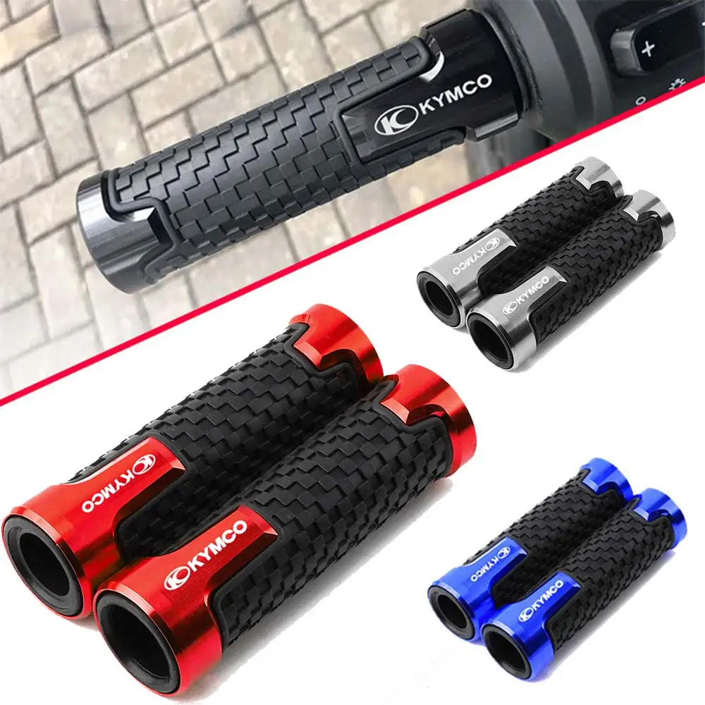 

Moto Part CNC Motorcycle Handlebar Cover Grip Motorbike Quick Rubber Anti Slip Handle Bar for KYMCO Downtown 125 Equipments Part