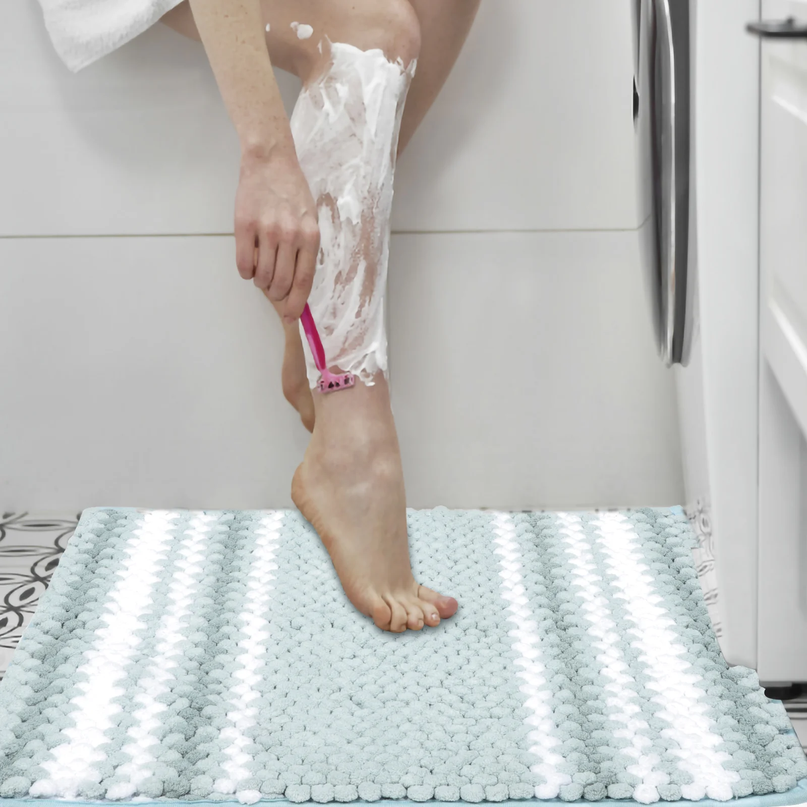 

Anti- Absorbent Door Mat Bath Mat Bath Rug Bathroom Floor Mat Bathroom Mat