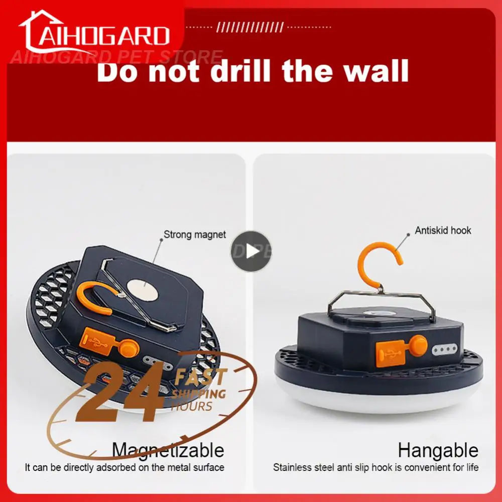 

Flashlight Camping Bulb Lamp Multi-function Lantern Emergency 7200mah Led Tent Light Hot Night Market Light Rechargeable New