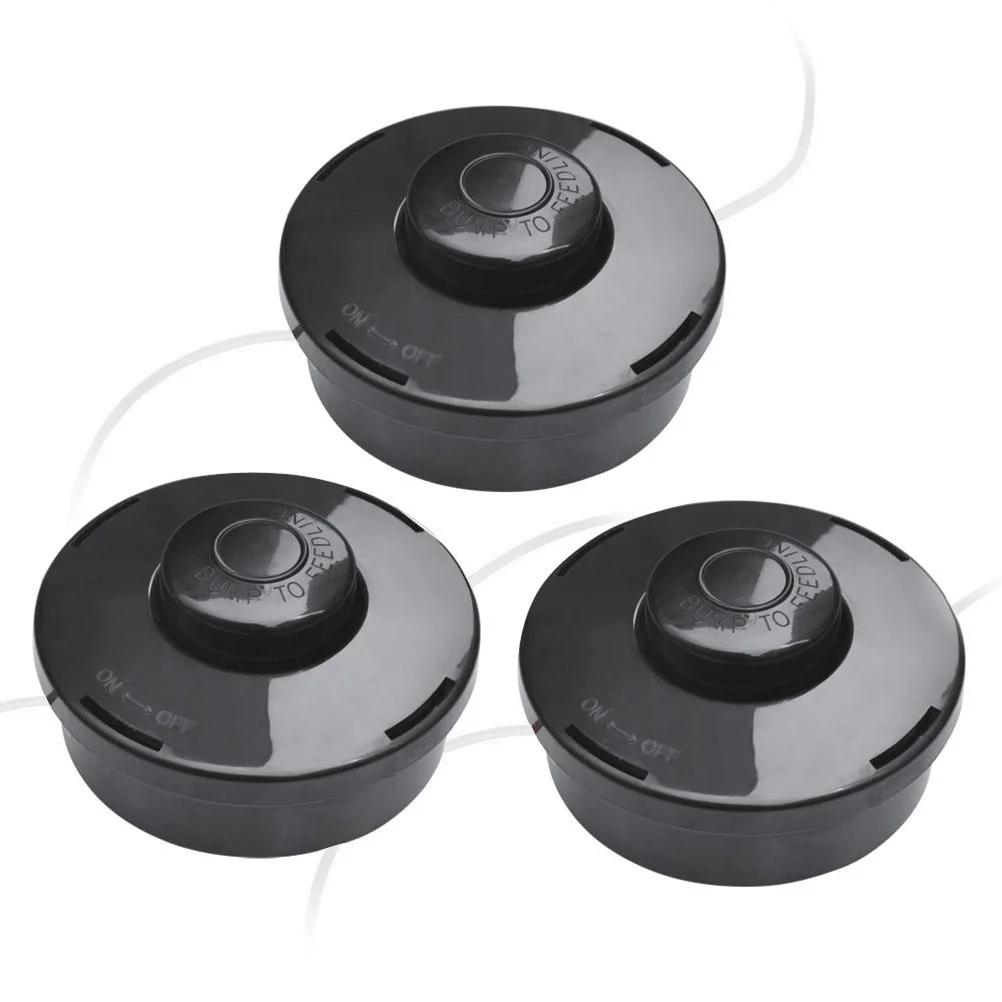 

3pcs Brush Replacement Trimmer Grass Trimmer Cutting (Black)