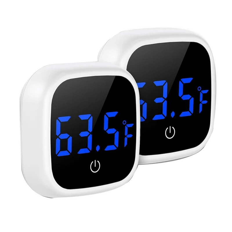 

Digital Aquarium Thermometer Stick-On Temperature Sensor Fish Tank Thermometer With LED Display