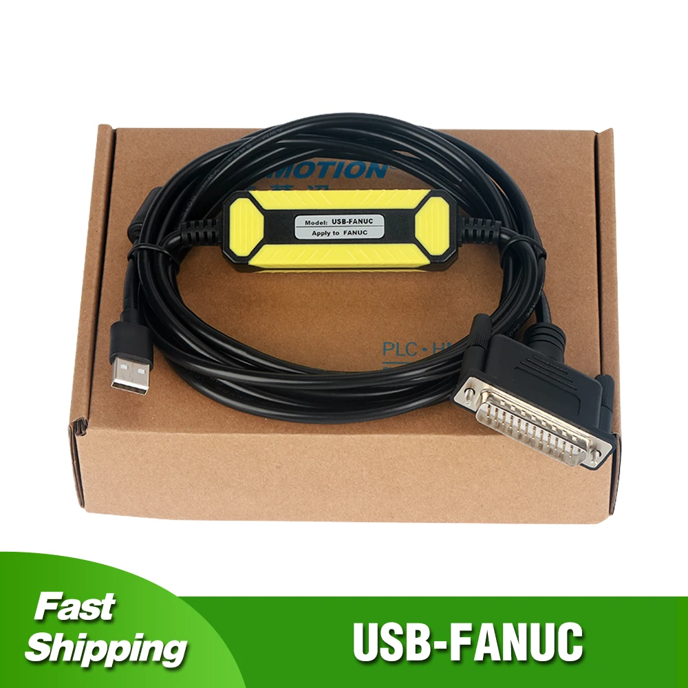 USB-FANUC для CNC Fanuc RS232 кабель связи USB преобразователь DB25 последовательный кабель для загрузки
