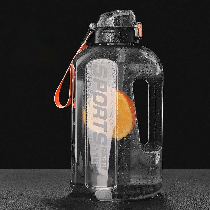 

1500/2200ML High Capacity Water Bottle for Girls Children with Straw Water Jug Outdoor Sports Portable Mug Kitchen Accessories