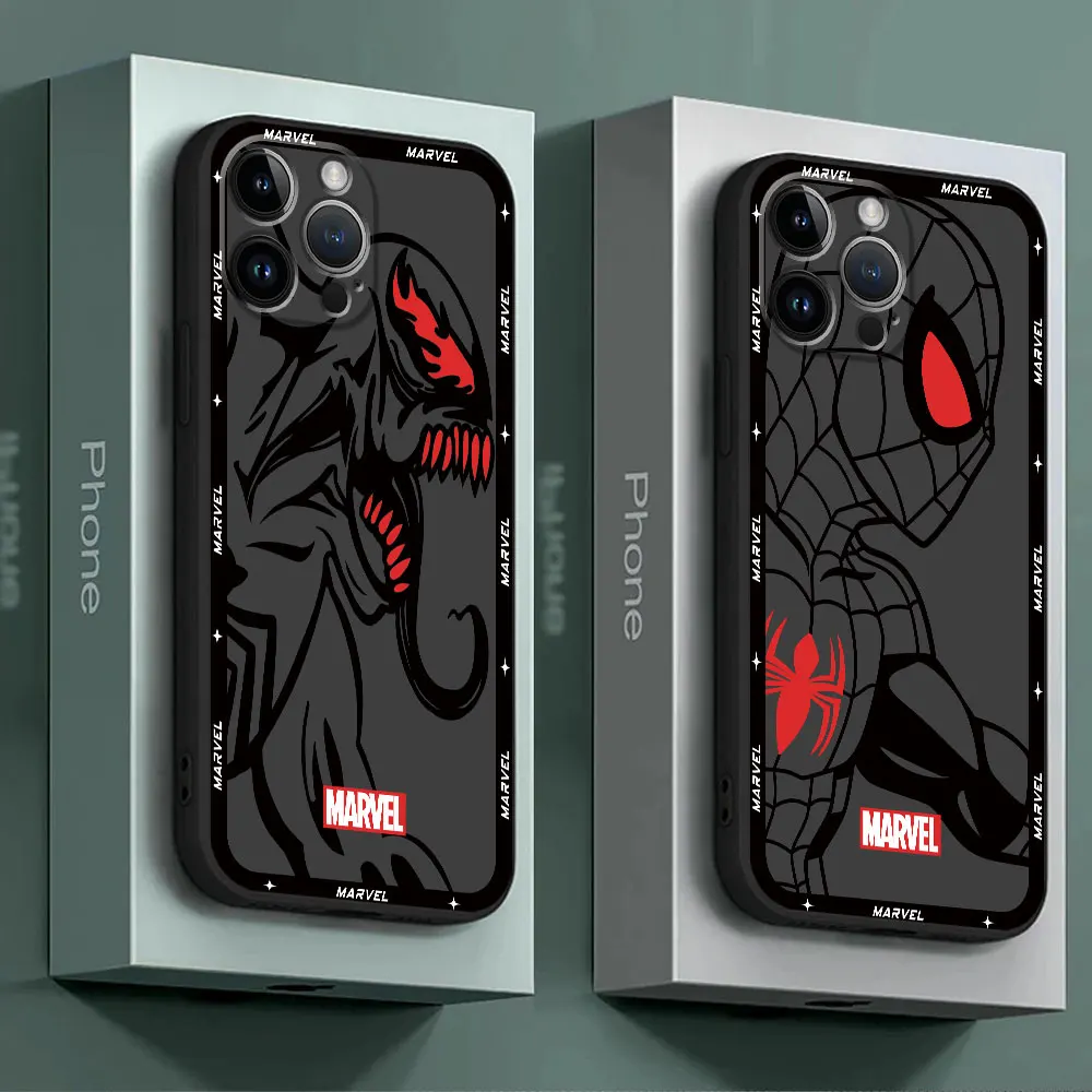 Чехол Marvel Spiderman Ironman для Motorola Moto G200 5G One Fusion Plus Edge 40 Pro 30 Neo 20 G9 Cover