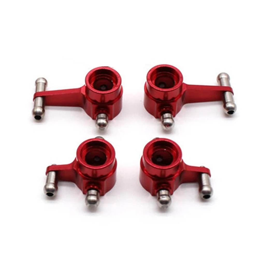 

4Pcs Metal Front and Rear Steering Cup for Wltoys 284131 K969 K979 K989 K999 P929 P939 1/28 RC Car Upgrade Parts,3