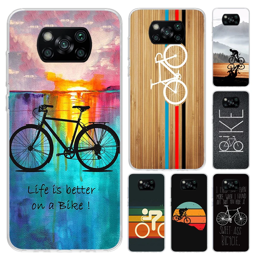 Велосипедный спортивный чехол для телефона Xiaomi Poco X6 X5 X4 X3 Nfc F6 F5 F4 GT F3 F2 Pro F1 M5S M4 M3