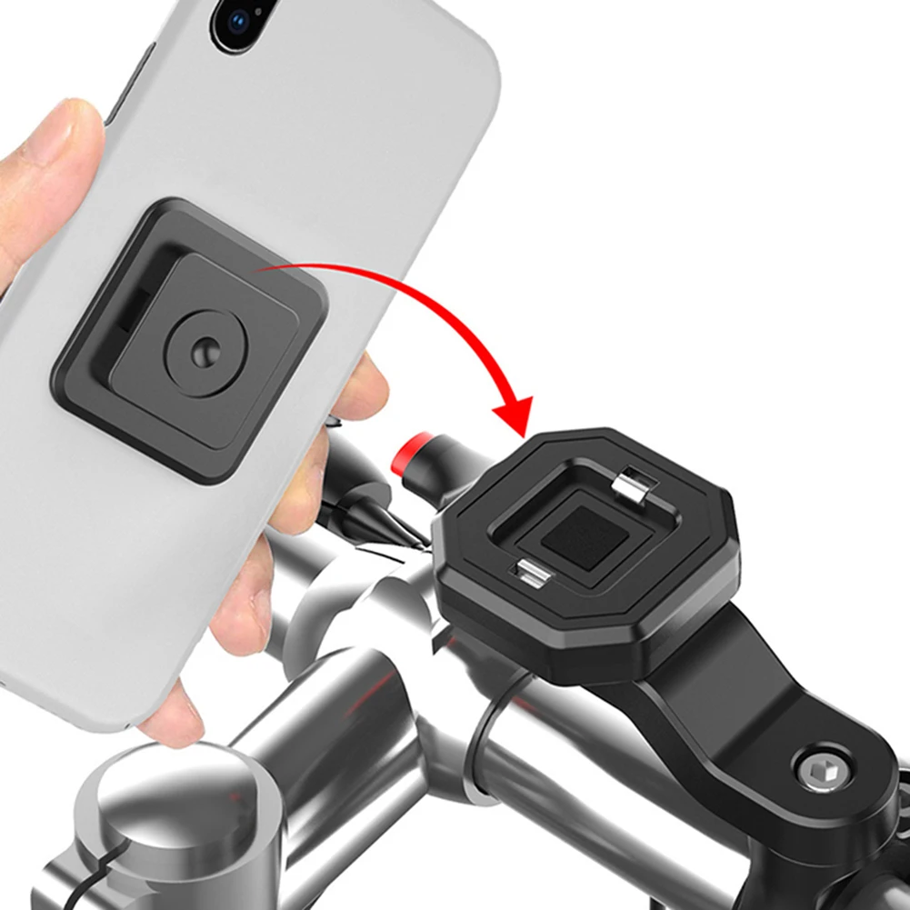 

Scooter Bike Handlebar Navigation Phone Support Mount Rack Mobile Phone Anti Slip Bicycle Bracket Holder