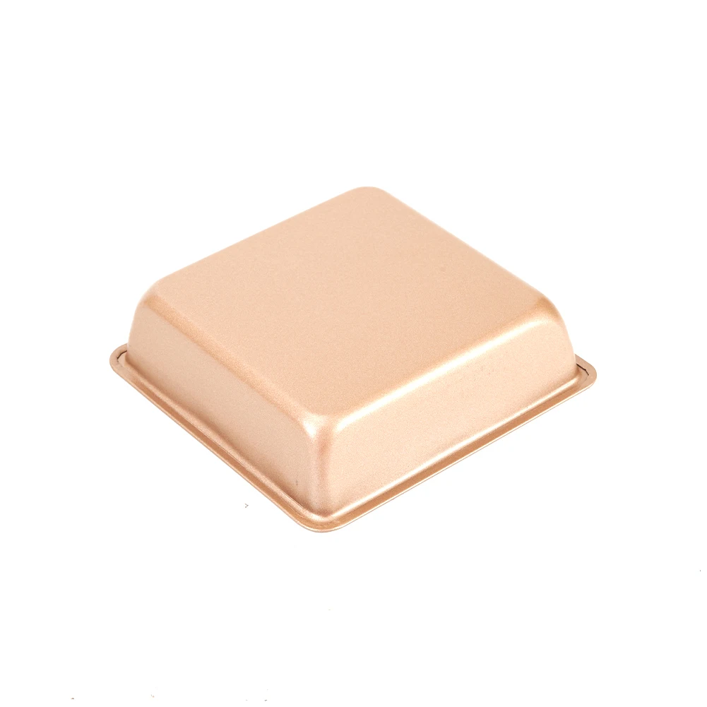 

2PCS 4inch Cake Moulds Non-Stick Square Silicone Mold Cake Pan Baking Tools Mould For Cake Heat Resistant Bread Mold Cake Tool