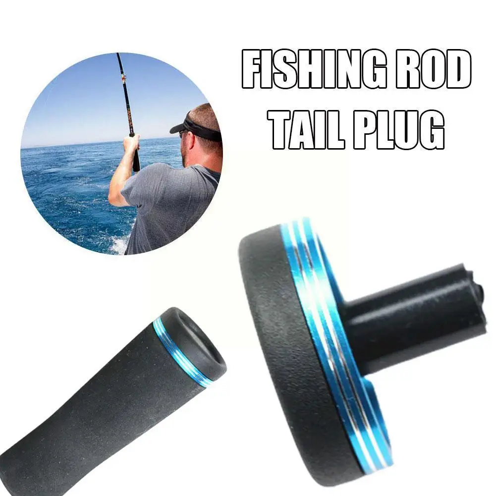 

Rubber Winding Check Plastic Butt Fishing Rod Building Accessories Diy Component Fishing Repair Pole E6j0