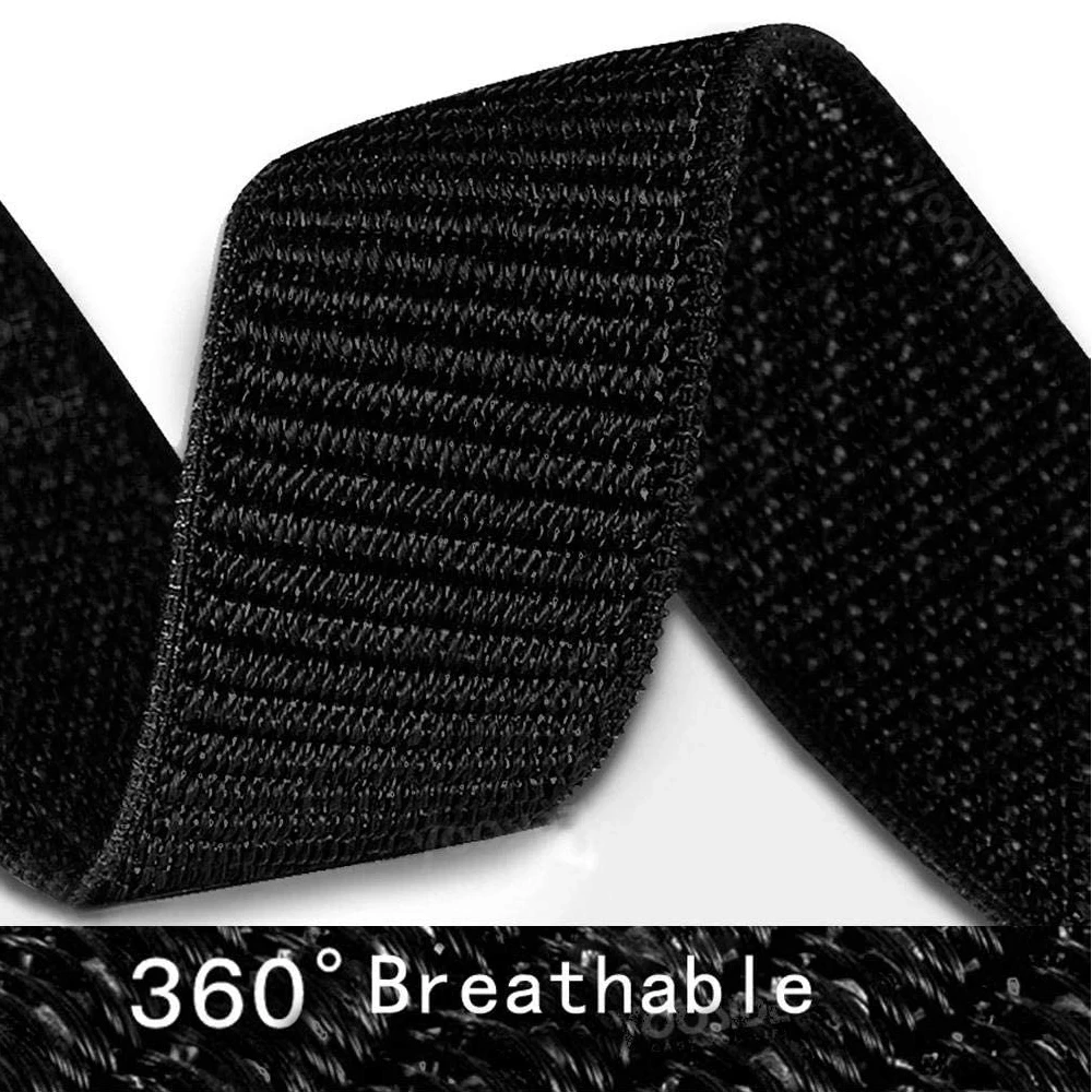 Nylon Loop Straps For Fossil Gen 5E 42mm Women Breathable Bracelet For Fossil Women's Charter / Gen 3 4 Venture HR Correa 18MM