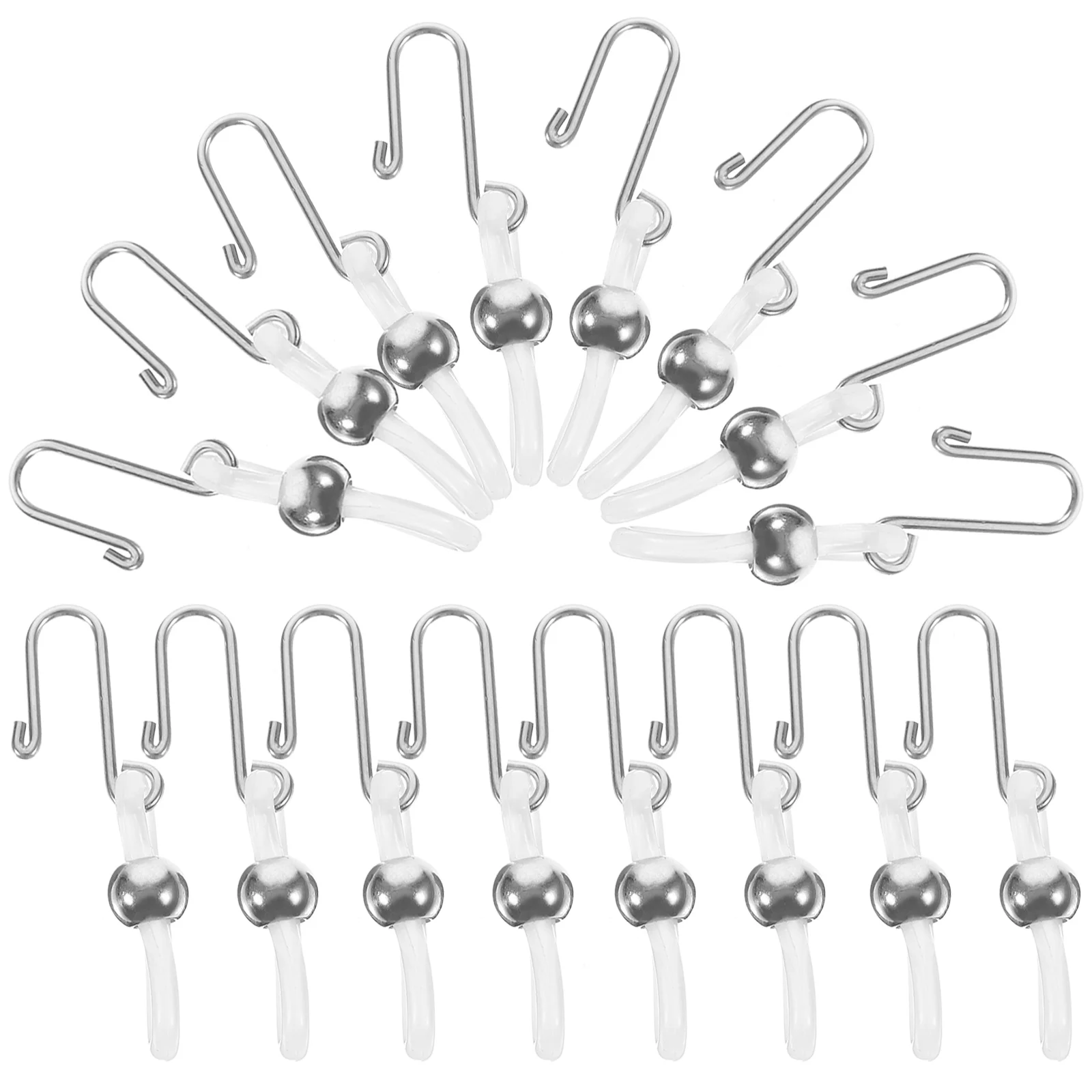 

15 Pcs Zipper Fastener An Fittings Pants Clip Keeping Pull Replacement Metal Tools