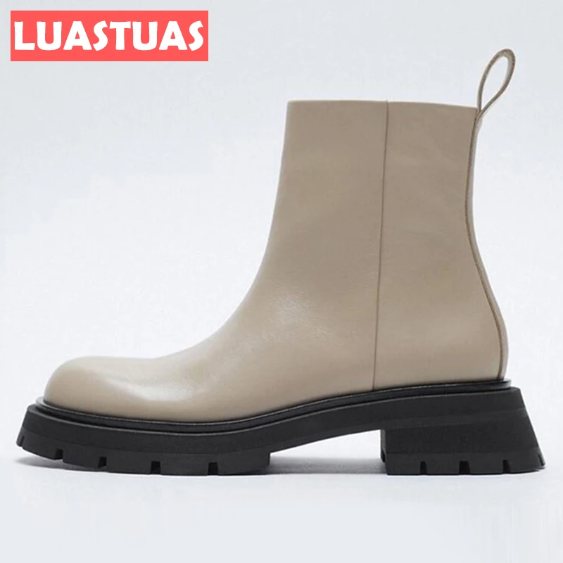 

Женские ботильоны из натуральной кожи, размеры 34-41
