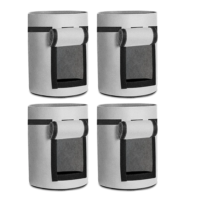 

Пакет для картофельных растений, 10 галлонов горшок для растений, дышащий садовый мешок для растений, изготовленный из нетканого материала с...