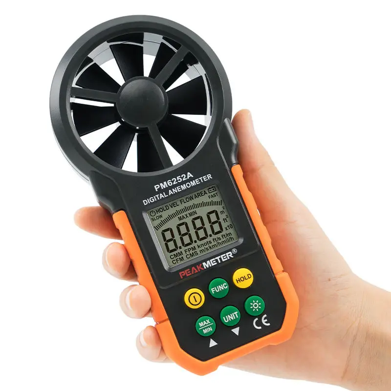 

Ms6252a Multifunction Digital Multimeter Practical Digital Anemometer Air Volume Meter Humidity Meter Digital Multimeter