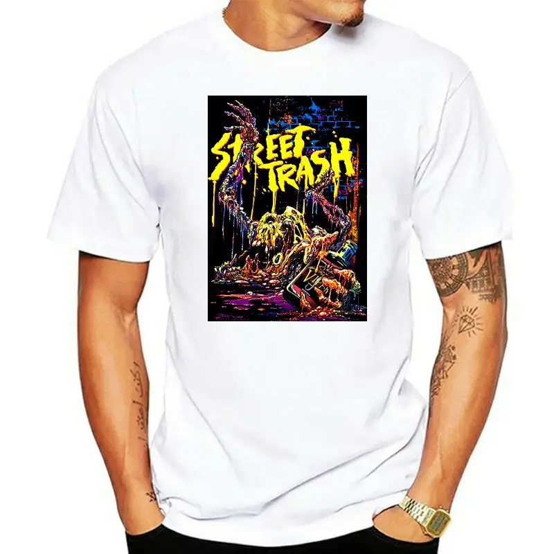 Футболка из фильма ужасов Fright Rags Street Trash черная размеры от S до 4Xl 012624