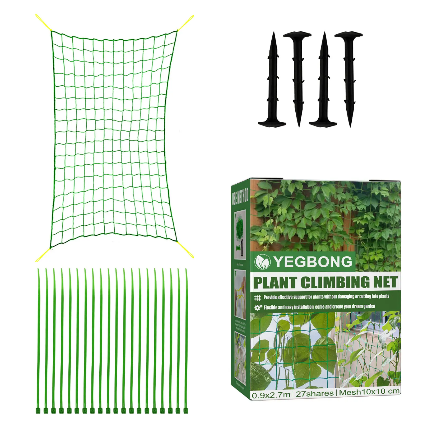 

Сетка для подъема растений, решетка для поддержки улицы, практичные садовые растения, большой размер, удобная установка
