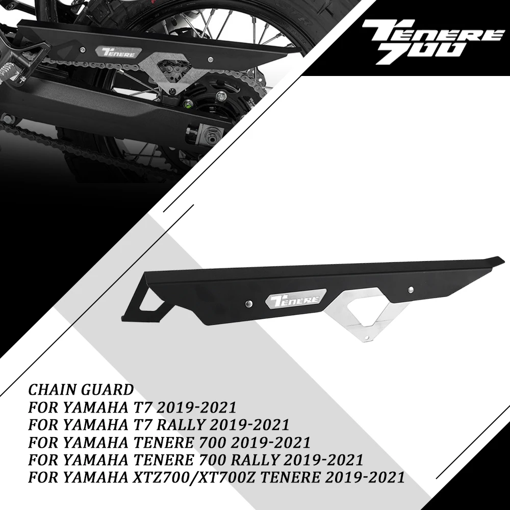 

FOR YAMAHA Tenere700 TENERE 700 Rally 2019-2023 2022 Motorcycle Accessories Chain Guard Cover Protector XTZ700 / XT700Z Tenere