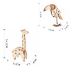 Wooden Puzzle 3D Assembly Model DIY Handmade Toy Animal Assembly Small Ornaments Assembly Kit Children's Toy Parent-child Game 3