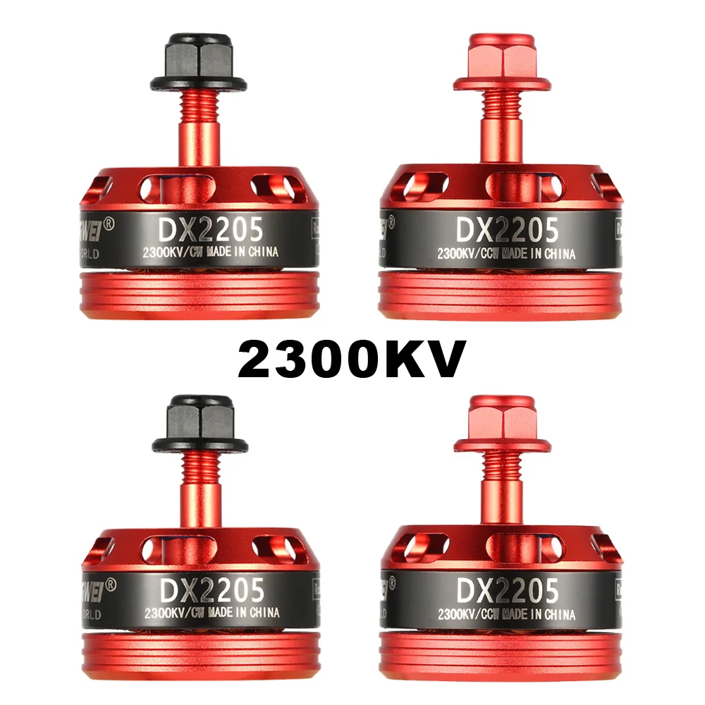 

4 шт. D2205 2205 2300KV 2-3S CW/CCW бесщеточный двигатель для QAV250 Wizard X220 280 RC FPV Дрон самолет вертолет Мультикоптер