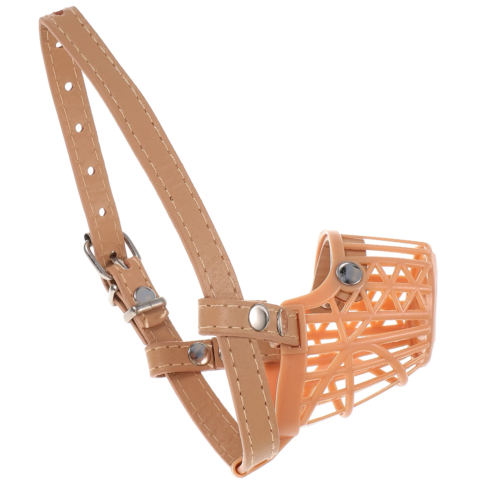 Пластиковая корзина для щенков регулируемая тренировочная намордник