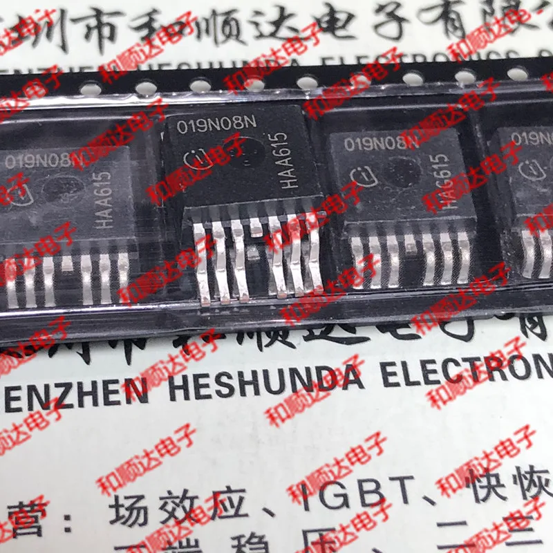 019N08N IPB019N08N3G совершенно новый TO-263 80V 180A большое количество и отличная цена может быть продана напрямую